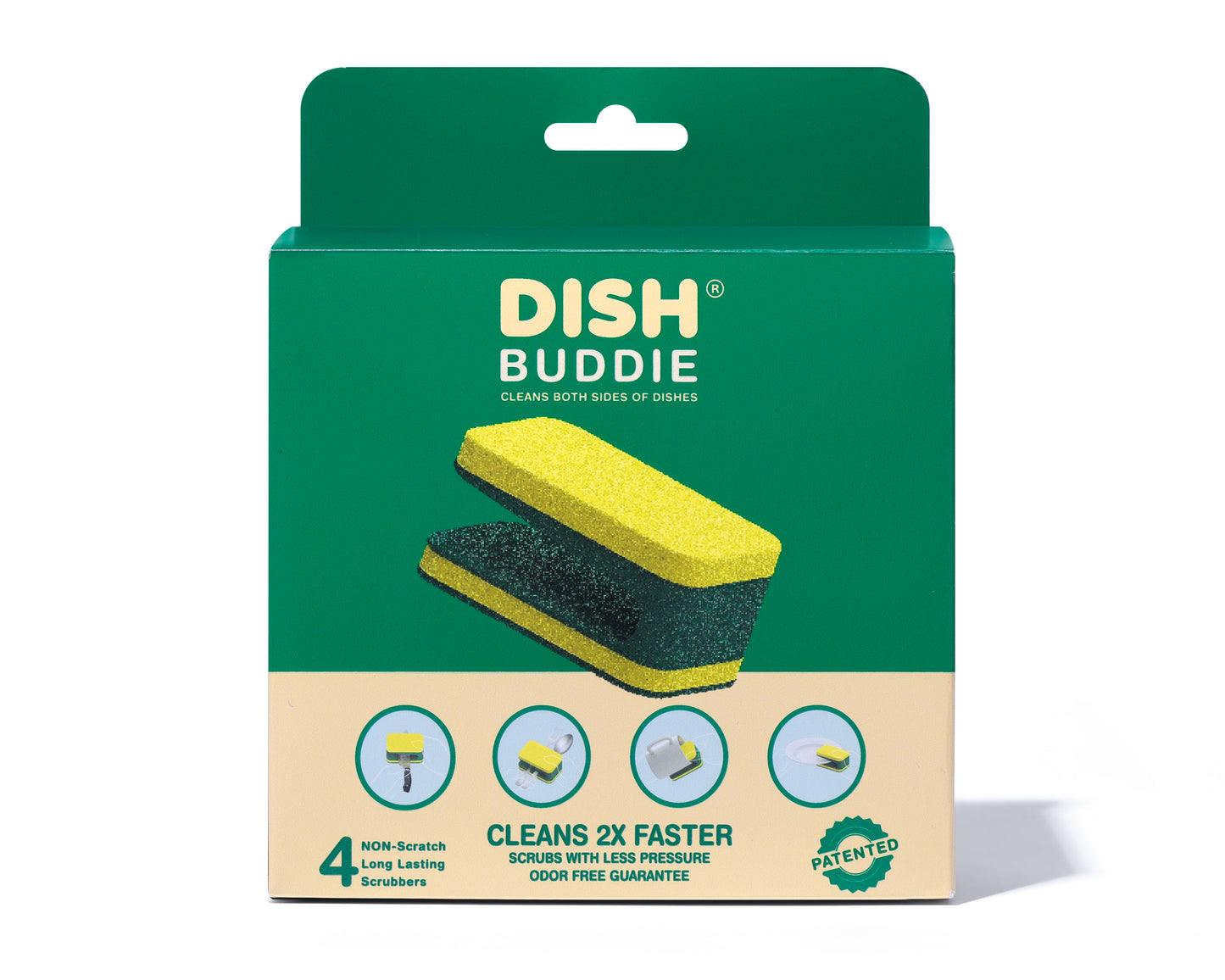 Dish Buddie 4 Count (Pack of 2)