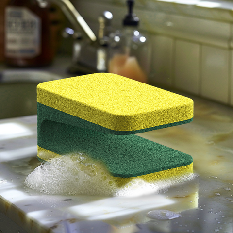 Step 1: Lather Dish Buddie