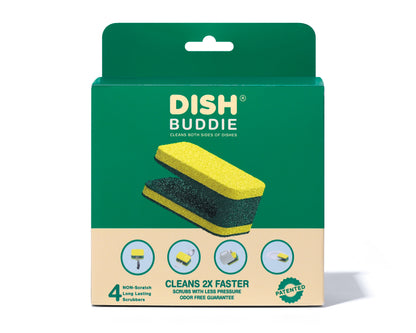 Dish Buddie 4 Count (Pack of 2)